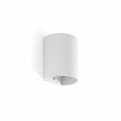 Aplique pared 1xGU10 FARO Barcelona 40526 SOLE R 1L Blanco
