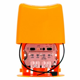 Amplificador de mastil 3 entradas: UHF-VHFMIX-FIMIX Televes 561621 Nanokom (LTE700,2er Dividendo digital)