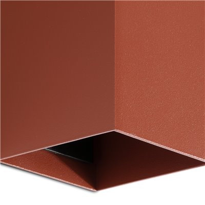 Aplique pared 2xGU10 FARO Barcelona 40549 LUNE SQ 2L Terracota