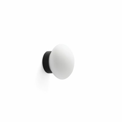 Aplique Led pared 7,8W 2700K 362Lm FARO Barcelona 60007 NUBO 120 Negro