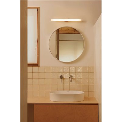 Aplique Led pared 7W 2700K 430Lm FARO 63557 CALMA 500 Terracota/Opal