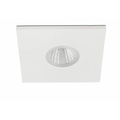 Empotrable Led 5W 2700K 350Lm FARO Barcelona 44002 TAST SQ Blanco