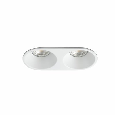 Empotrable 2xGU10 FARO Barcelona 43420 GAS RCT Blanco