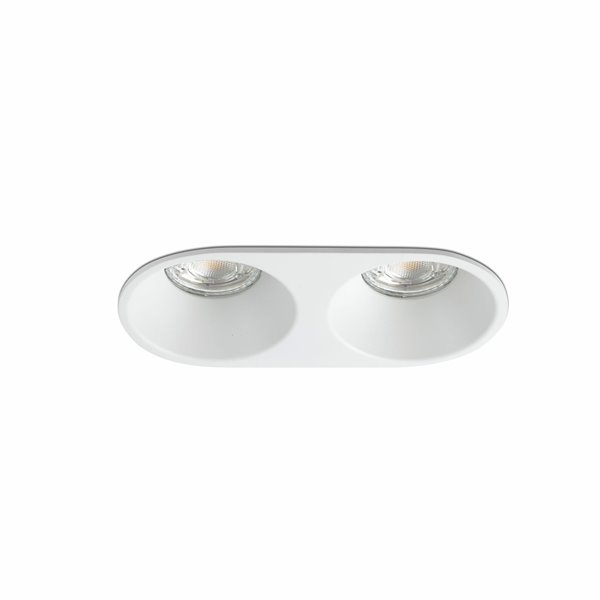 Empotrable 2xGU10 FARO Barcelona 43420 GAS RCT Blanco