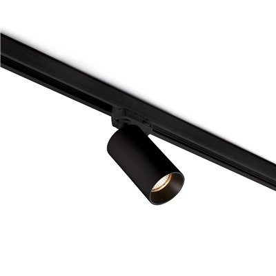 Proyector carril Led 12W 3000K 1016Lm FARO Barcelona 43770 STAN LED Negro