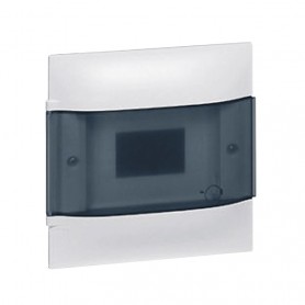 Cuadro electrico empotrable Legrand Practibox S 135051 con puerta transparente 12 modulos