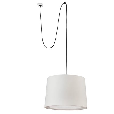 Luminaría colgante 5m cable FARO Barcelona CONGA 68604-55 Beige
