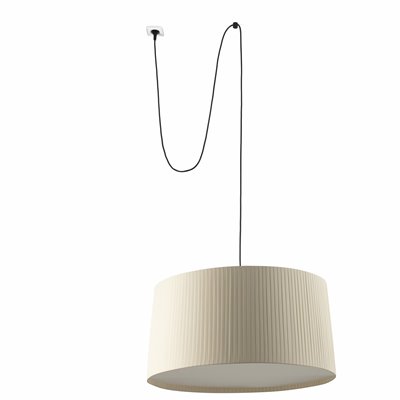 Luminaría colgante 5m cable FARO Barcelona SAMBA 700 64331-154 Beige