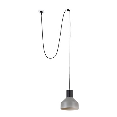 Luminaría colgante 5m cable FARO Barcelona KOMBO 200 68604-64 Gris