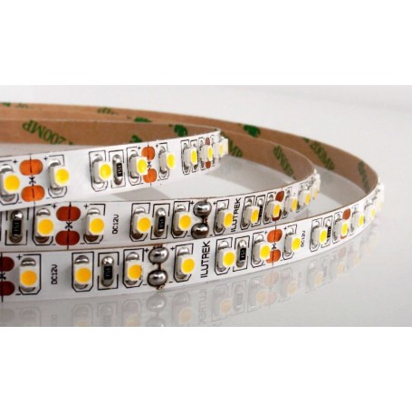 Rollo 5Mt Tira de led Genova 9.6W IP20 24V Ilutrek 24-1166-R 3000k Calido