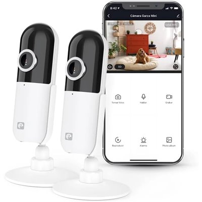Camara vigilancia WIFI Mini 720p HD GARZA SMART HOME 401269B