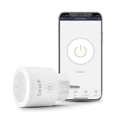 Enchufe inteligente WIFI GARZA SMART HOME 401262G
