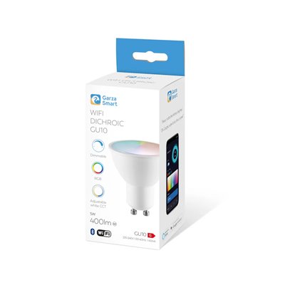 Bombilla Led WIFI GARZA SMART HOME 401319A 5w GU10 RGB+CCT