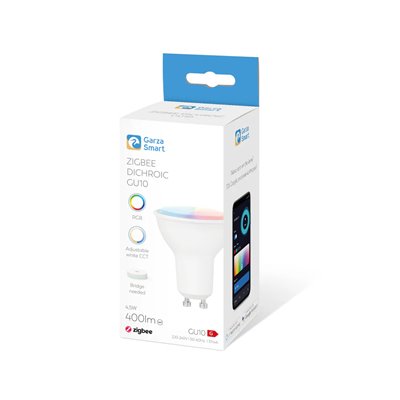 Bombilla 5W 400Lm WIFI GARZA SMART HOME 401313A RGB+CCT GU10