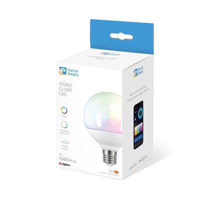 Bombilla 11W 1060Lm WIFI GARZA SMART HOME 401314A RGB+CCT E27