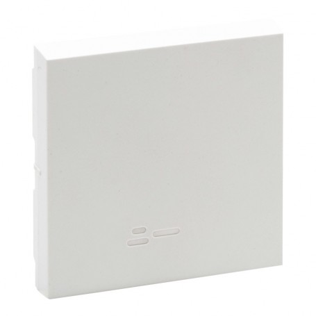 Tecla sencilla con visor Legrand 864106 serie Niloe Step Blanco Mate 