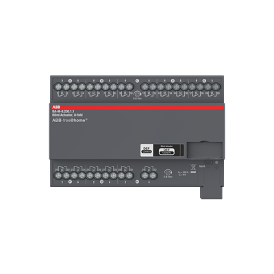 Actuador persianas DIN 8 canales 230V Niessen Free@home BA-M-8.230.1.1