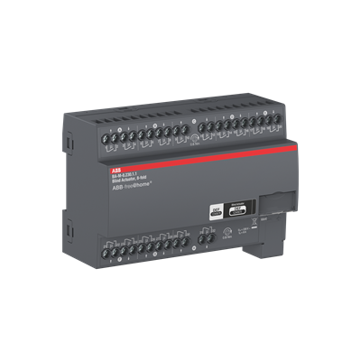 Actuador persianas DIN 8 canales 230V Niessen Free@home BA-M-8.230.1.1