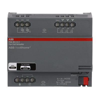 Actuador Fancoil 230V Niessen Free@home FCA-M-2.3.1