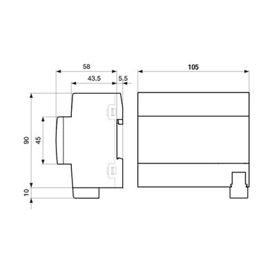 Actuador Fancoil 230V Niessen Free@home FCA-M-2.3.1