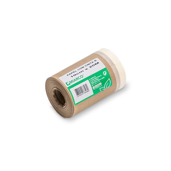 Papel con cinta PROTECT 10cmx20m MIARCO 34401