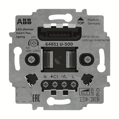 Regulador FLEX Led 1 canal Sky Free@home NIESSEN 64851 U-500