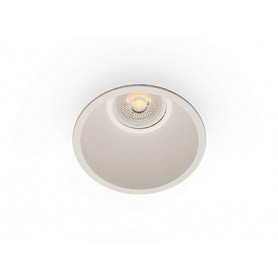 Empotrable redondo de techo Faro Barcelona FRESH 02200501 Blanco IP44