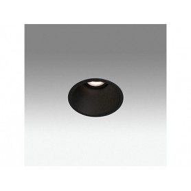 Empotrable redondo de techo Faro Barcelona FRESH 02100502 Negro