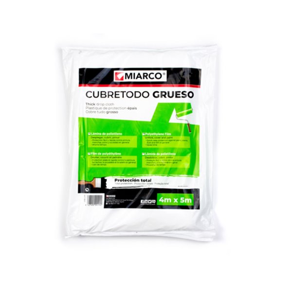 Plastico Grueso cubretodo 4mx5m MIARCO 299