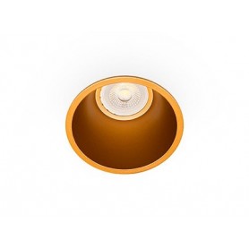 Empotrable redondo de techo Faro Barcelona FRESH 02100503 Oro