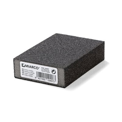 Taco de lija abrasivo Grano medio Miarco 10457