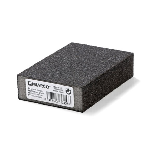Taco de lija abrasivo Grano medio Miarco 10457