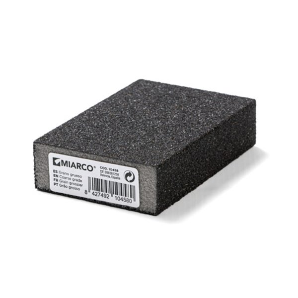 Taco de lija abrasivo Grano grueso Miarco 10458