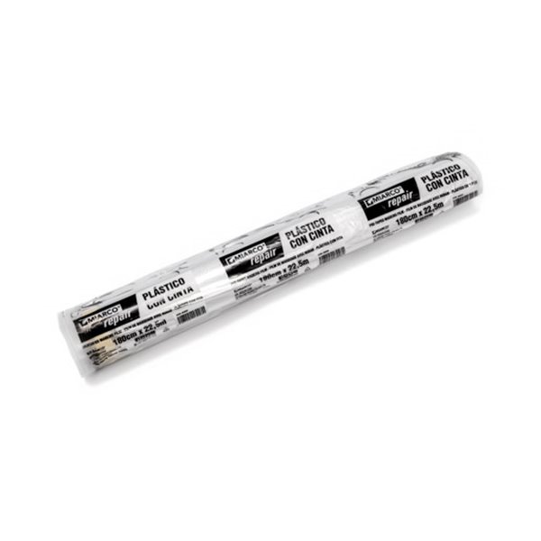 Plástico con cinta REPAIR 180cmx22,5m MIARCO 23639