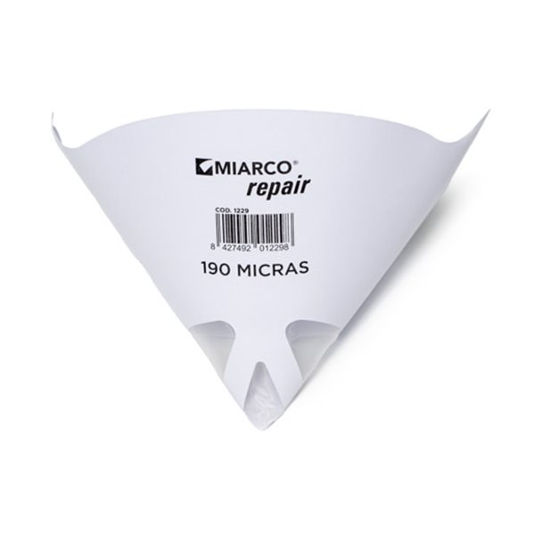 Filtros de pintura REPAIR 190 micras MIARCO 35776 bolsa 100 uds