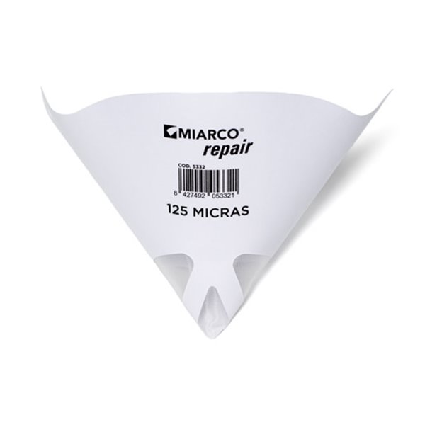 Filtros de pintura REPAIR 125 micras MIARCO 35777 bolsa 100 uds