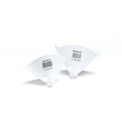 Filtros de pintura REPAIR 125 micras MIARCO 35777 bolsa 100 uds