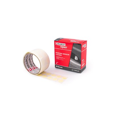 Cubresensores de aparcamientos REPAIR D18mm MIARCO 27727 rollo 100 uds