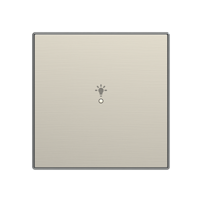 Tapa 1 canal símbolo luz Sky Free@home NIESSEN SRL-1-85AI Acero inoxidable