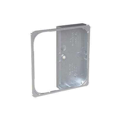Tapa 2 canales izdo sensor regulador Sky Free@home NIESSEN SRD-2-L-85AI Acero inox