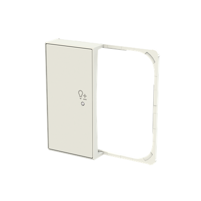 Tapa 2 canales izdo sensor regulador Sky Free@home NIESSEN SRD-2-L-85BE Blanco Essence
