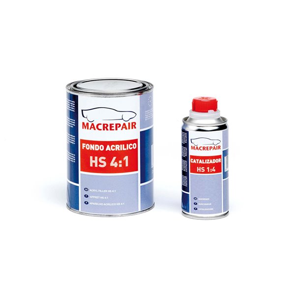 Fondo acrílico Aparejo HS 4:1 0,8L + catalizador 0,2L MIARCO 8000