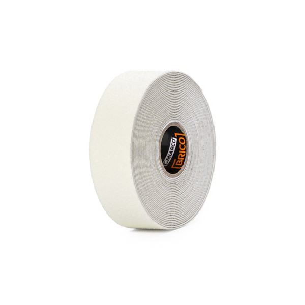 Cinta antideslizante Luminiscente 25mmx5m MIARCO 10740 Blanco