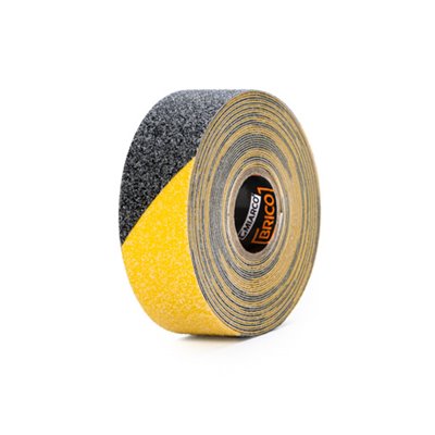 Cinta antideslizante 25mmx5m MIARCO 23164 Amarillo/Negro