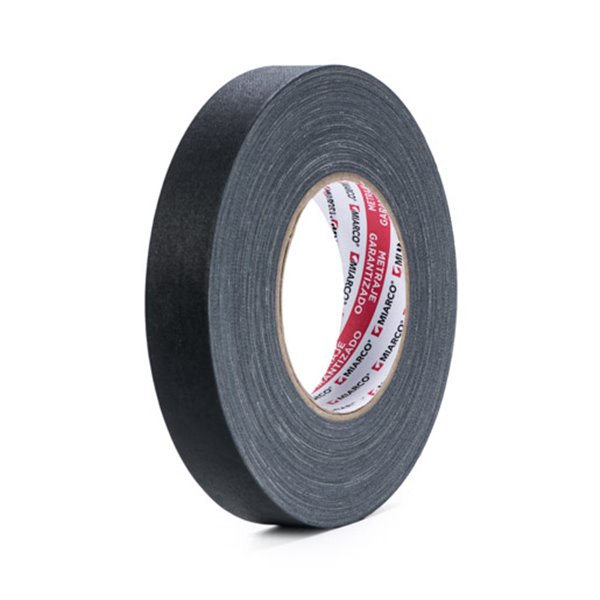 Cinta Americana TELA P-665 especial exteriores MIARCO 4665 Negro 25mmx50m