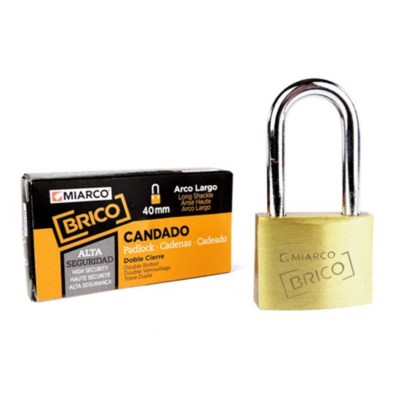 Candado arco AL-40 largo 40mm MIARCO 10961
