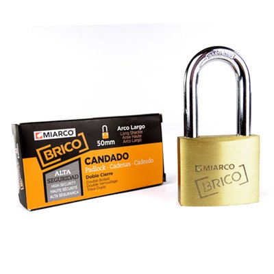 Candado arco AL-50 largo 50mm MIARCO 10962