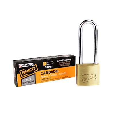 Candado arco AEL-30 Extralargo 30mm MIARCO 10956