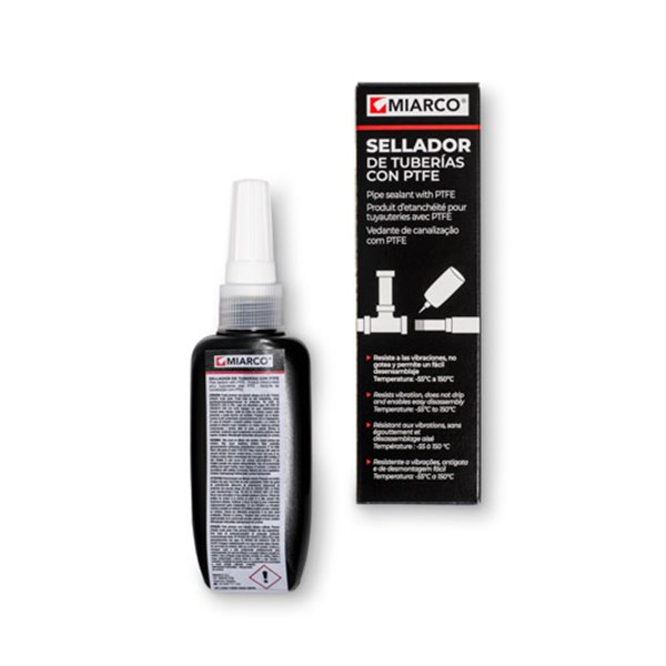 Sellador Anaeróbico con PTFE sellador de tuberias 50ml MIARCO 83
