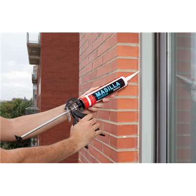 Masilla Acrílica sellante cartucho 280ml MIARCO 12313 Blanca